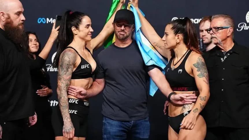 Le tiró preservativos a Ailín Pérez en la previa, perdió y rechazó el fallo: “Uno de los mayores absurdos que vi” - TyC Sports