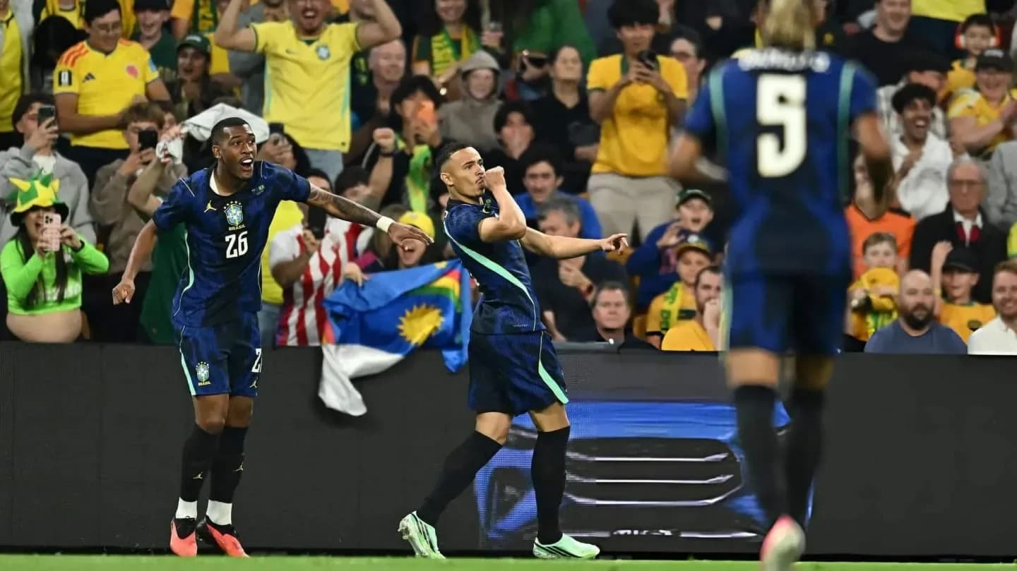 Brasil le ganó a Australia en un partidazo, por el amistoso internacional: reviví lo mejor - TyC Sports