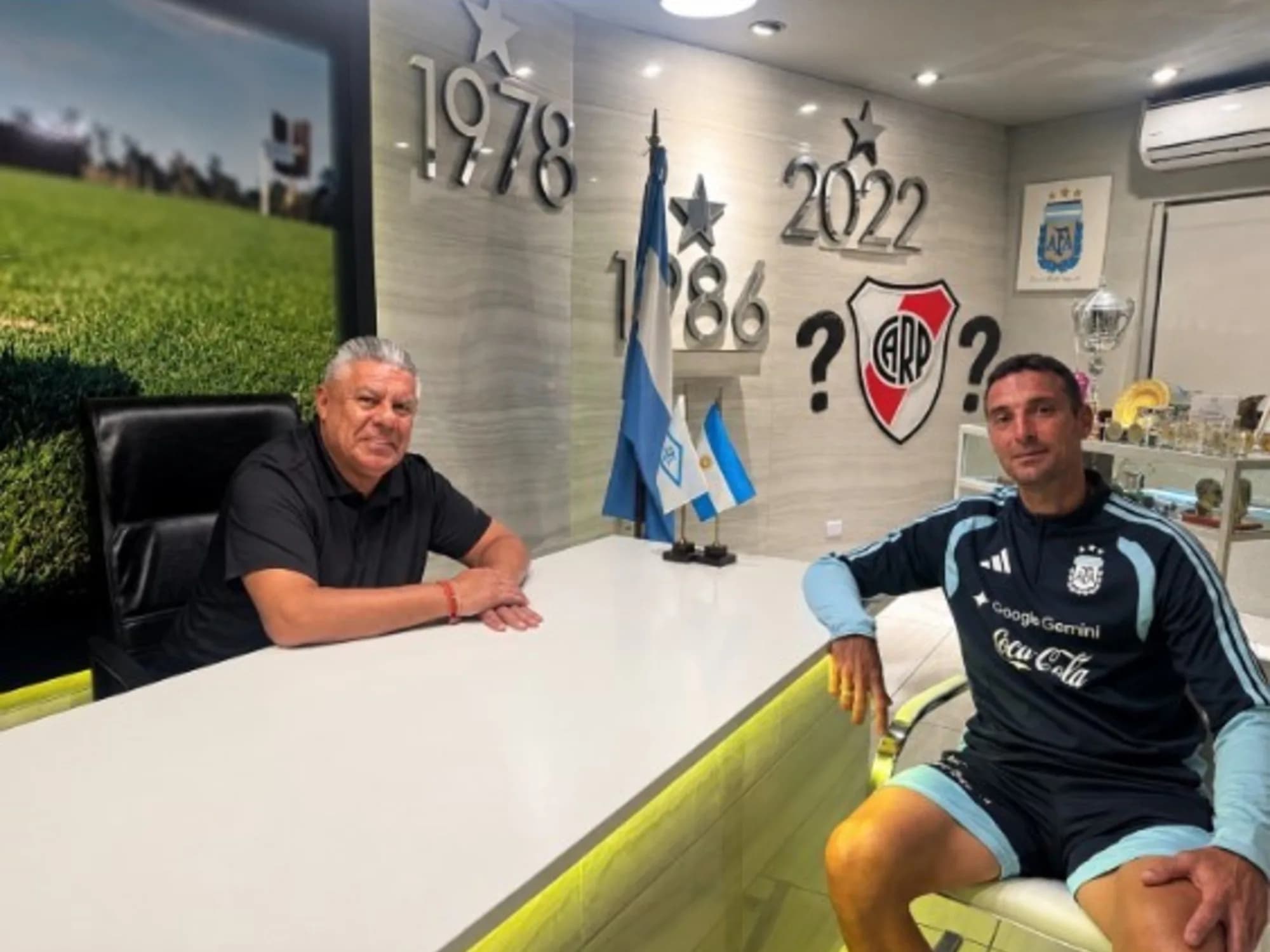 En buenas tratativas para seguir en la Selección, Scaloni le puso fin a los rumores vinculados a River: "Nadie me llamó, no es cierto"