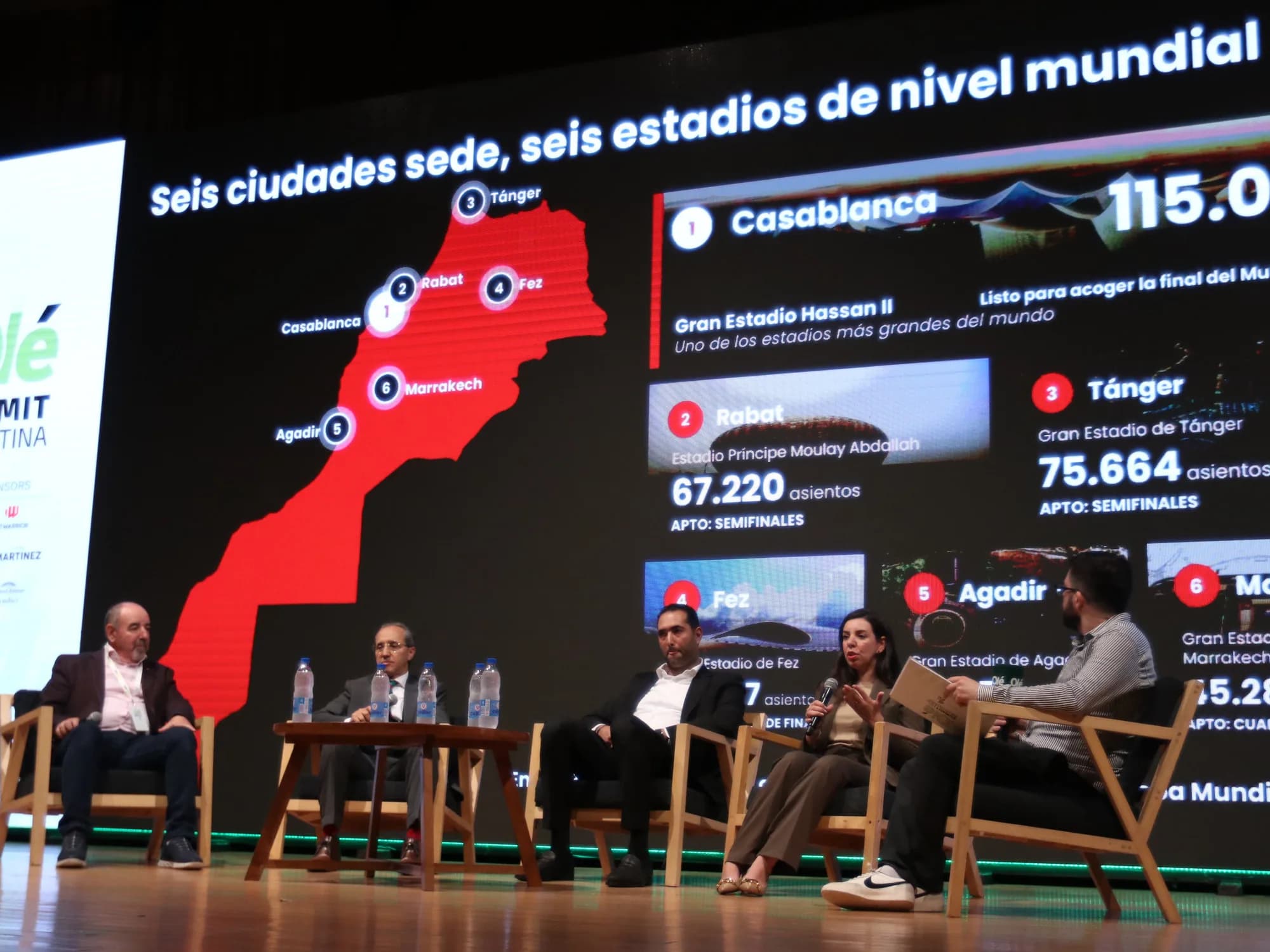 Marruecos presentó su proyecto Mundial 2030 en el Olé Summit: "Soñamos con una final con Argentina"