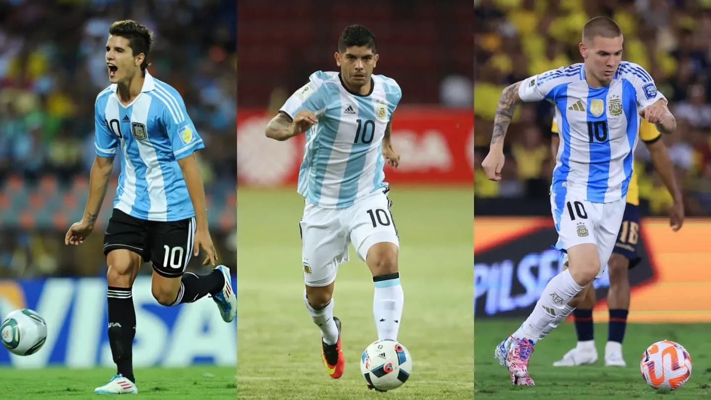 Dueños temporales de un número único: los que usaron la 10 de Argentina una sola vez - TyC Sports