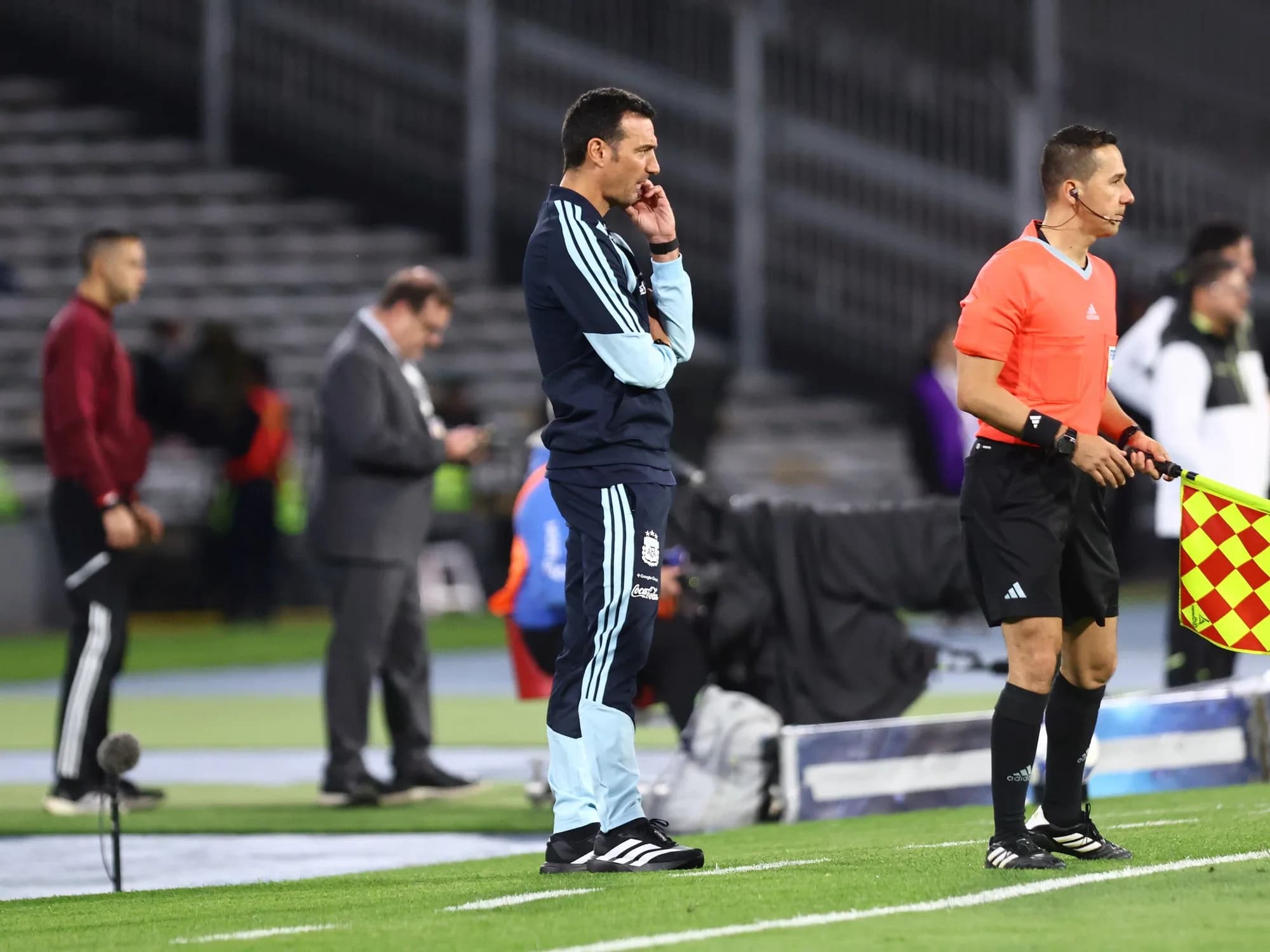 ¿Qué dijo Scaloni del debut de Leonel Flores?
