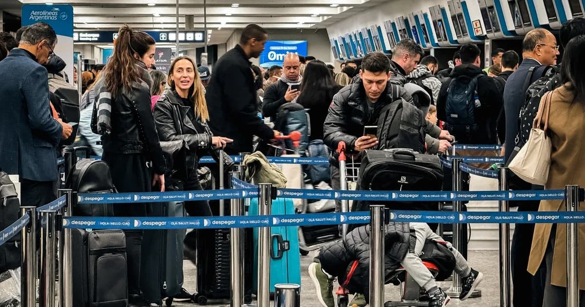 Argentina ya es el cuarto país con más tráfico aéreo en la región y se espera el doble de pasajeros en 2045