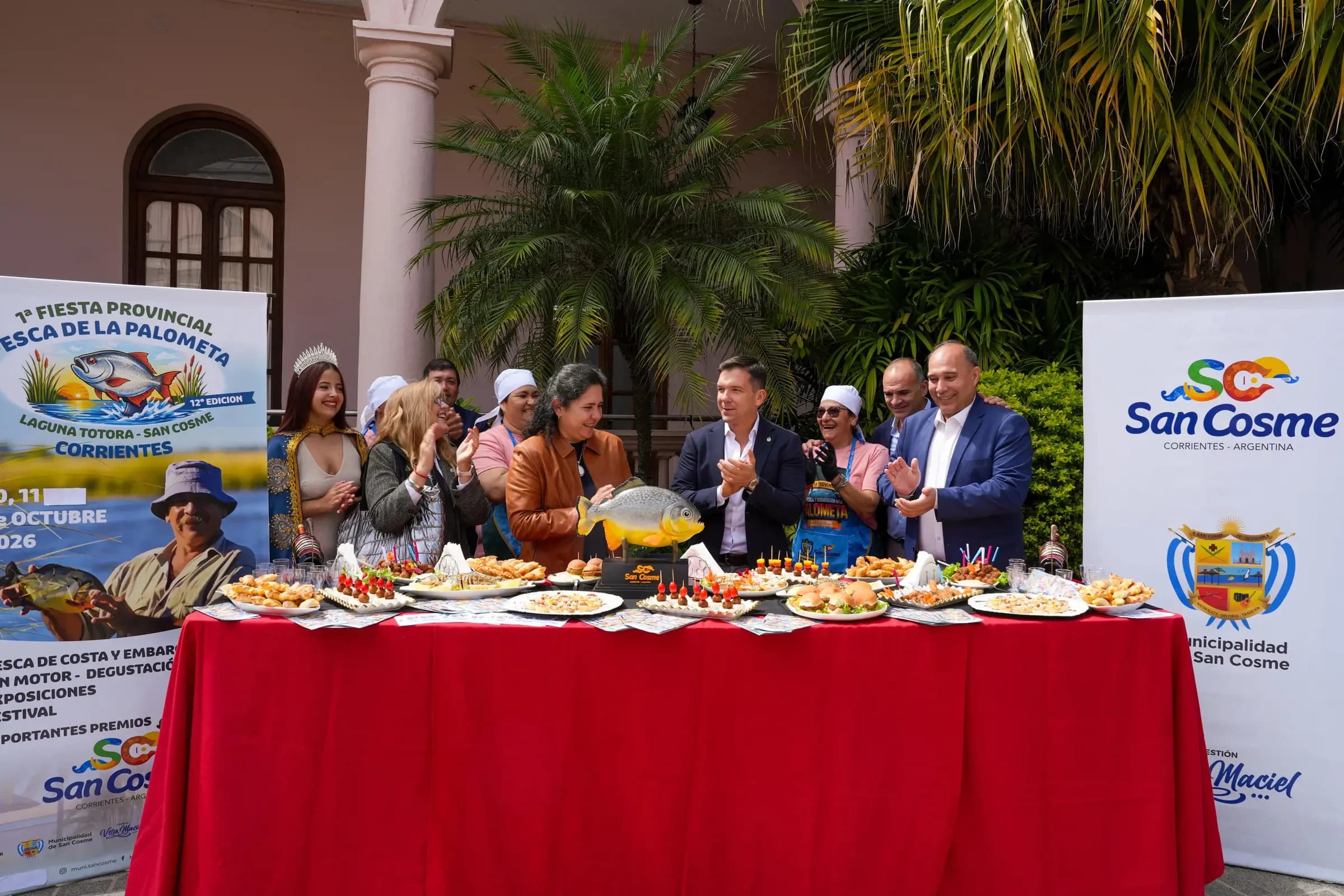 San Cosme tendrá su primera Fiesta Provincial de la Pesca de la Palometa con Degustación