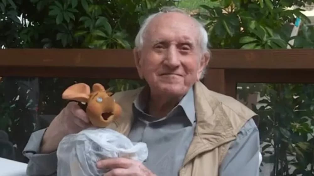 Murió a los 100 años Peppino Mazzullo, la voz del Topo Gigio