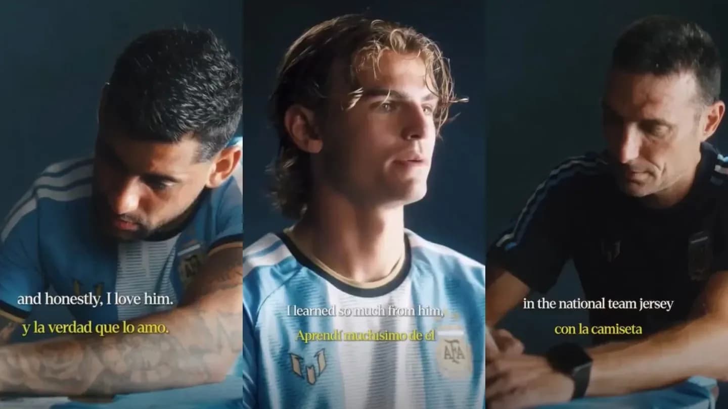 "La verdad es que lo amo": los emotivos mensajes de los jugadores en un regalo especial para Messi - TyC Sports