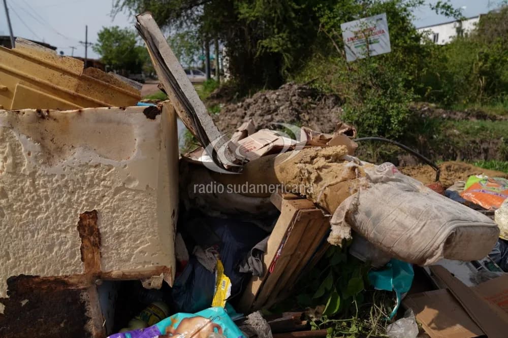 No aprendemos más: arrojaron basura de todo tipo en una esquina