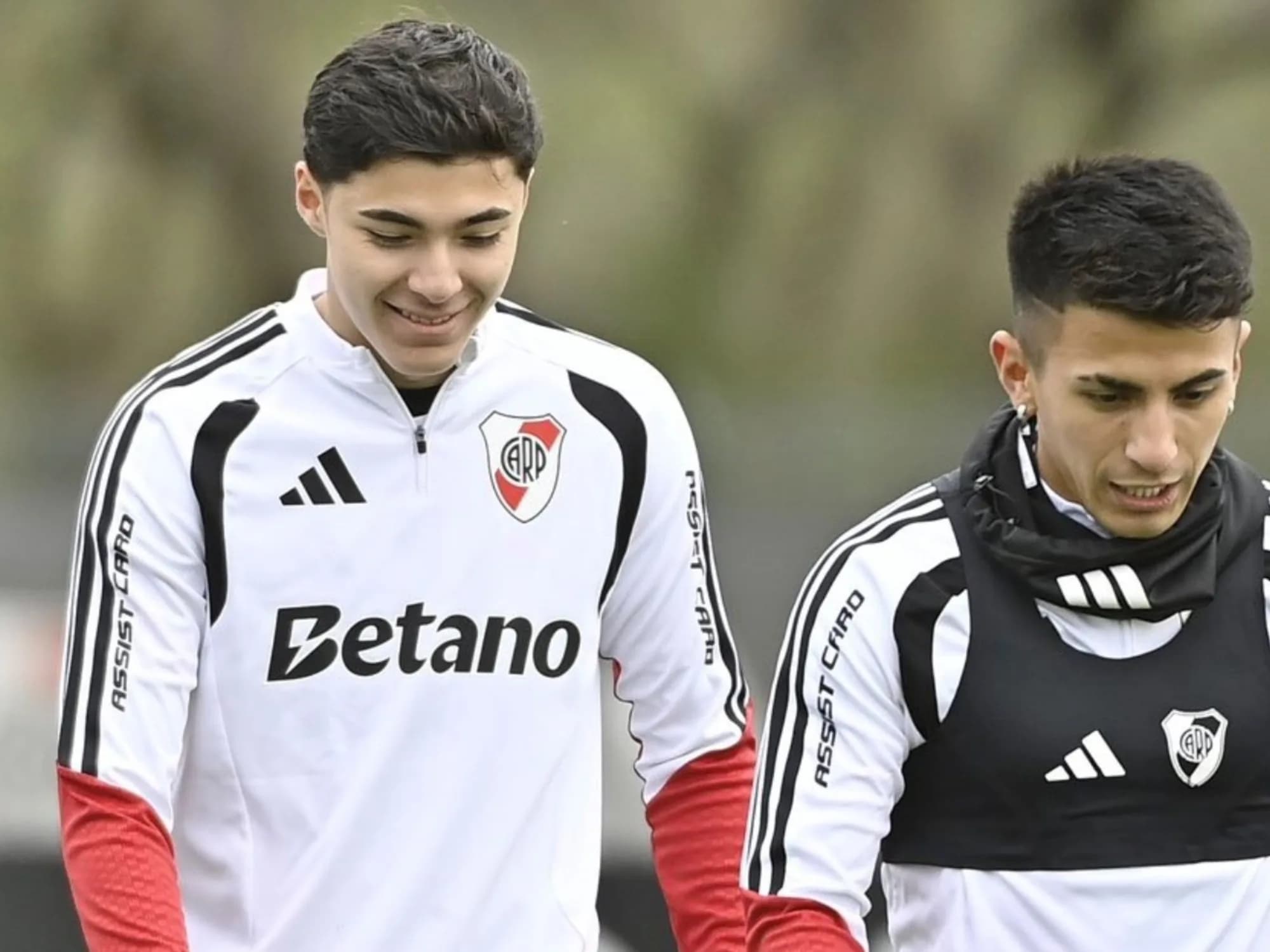 Las señales positivas que se llevó Ponzio de la práctica de River