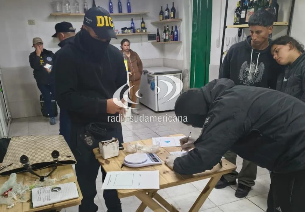 Sauce: desmantelaron cuatro kioscos de droga en allanamientos