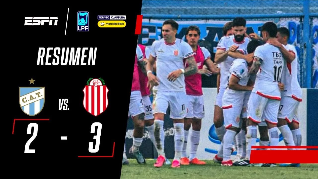¡Barracas Central lo dio vuelta y ganó en la última un partidazo ante Atlético!