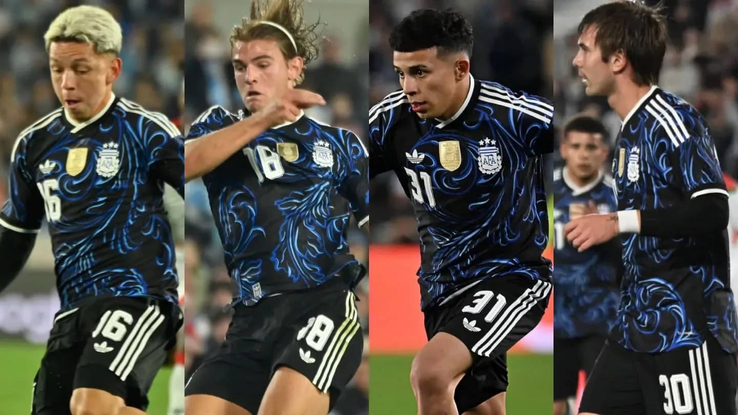 Los pibes de la Selección Argentina que aprovecharon su chance y le abrieron un interrogante a Scaloni - TyC Sports