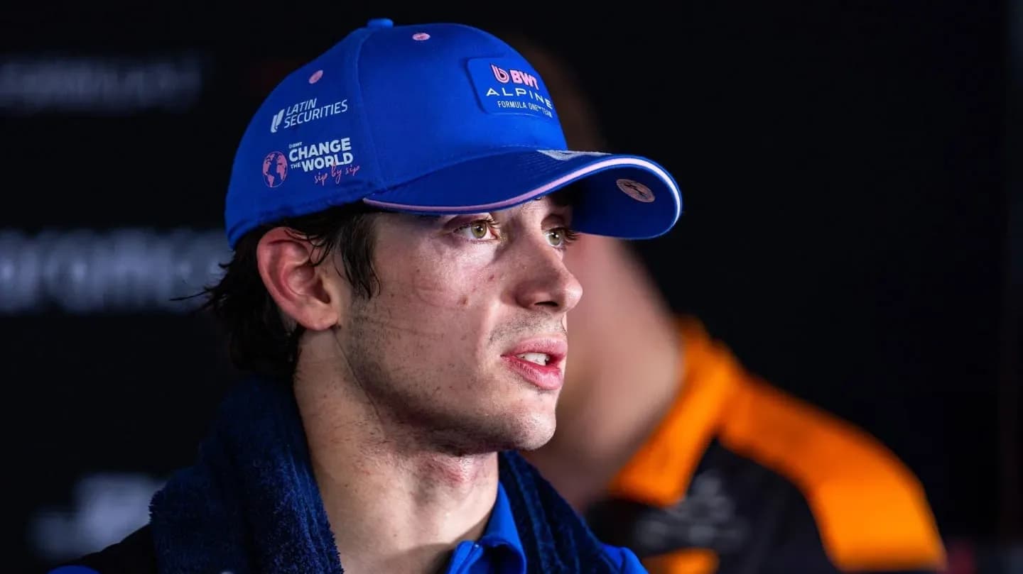 La furiosa reacción de Colapinto por la estrategia de Alpine en el GP de Bahréin en Malasia - TyC Sports