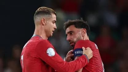 Bruno Fernandes reveló la charla que tuvo con Cristiano Ronaldo tras su escandalosa salida de Portugal - TyC Sports