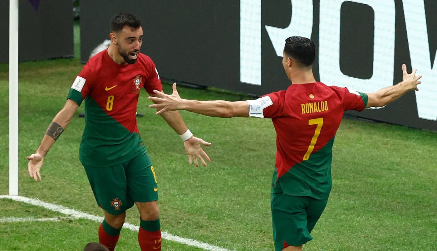 Bruno Fernandes acerca de Ronaldo: "Nunca dejará de ser el mayor símbolo de nuestro fútbol"