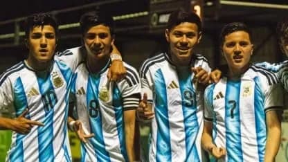 Épica remontada de la Selección Argentina Sub-17: lo dio vuelta en 15 minutos - TyC Sports