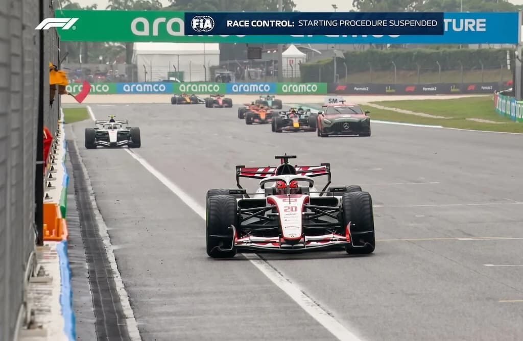 "Ha habido un error en el software": la explicación de la F1 tras el caos bajo la lluvia en GP de Baréin