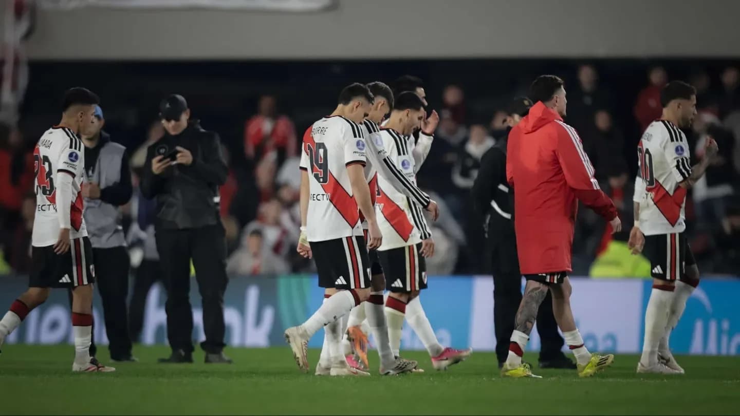 River, bajo presión: afuera de los playoffs y al borde de quedarse sin Sudamericana - TyC Sports