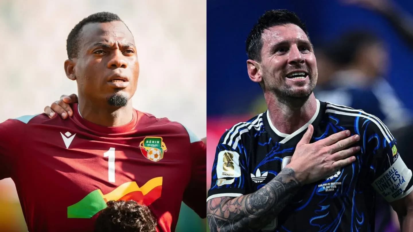 El arquero de Benín fue tajante sobre “regalarle un gol” a Messi y sorprendió con un pedido a Argentina - TyC Sports