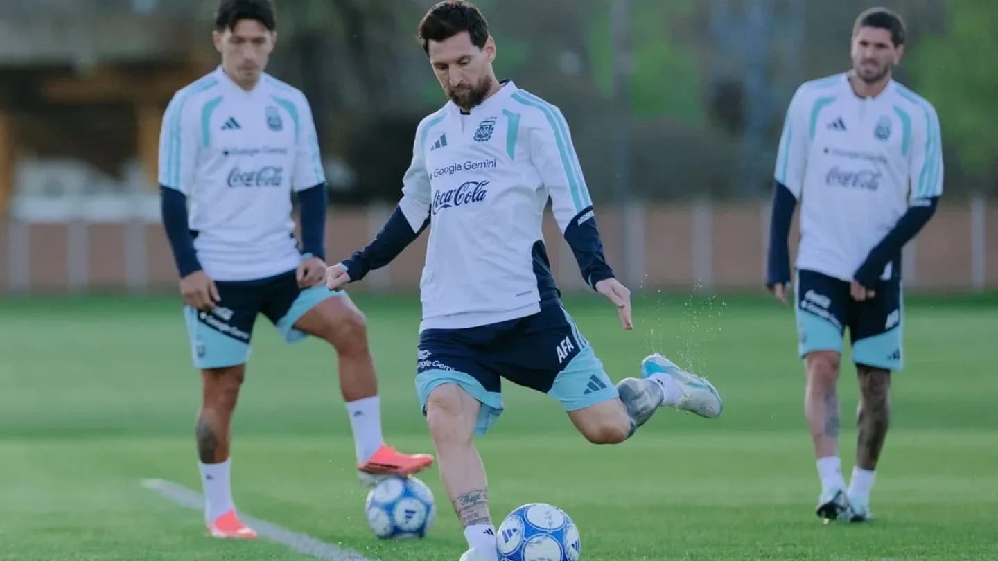 Messi, ante su última práctica con la Selección Argentina - TyC Sports