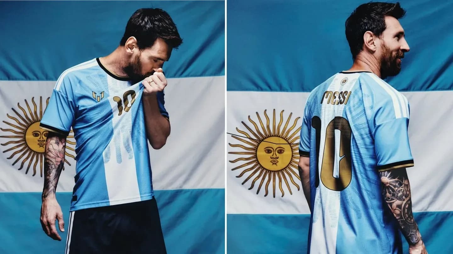 Así será la camiseta que usará Messi en su despedida de la Selección Argentina - TyC Sports