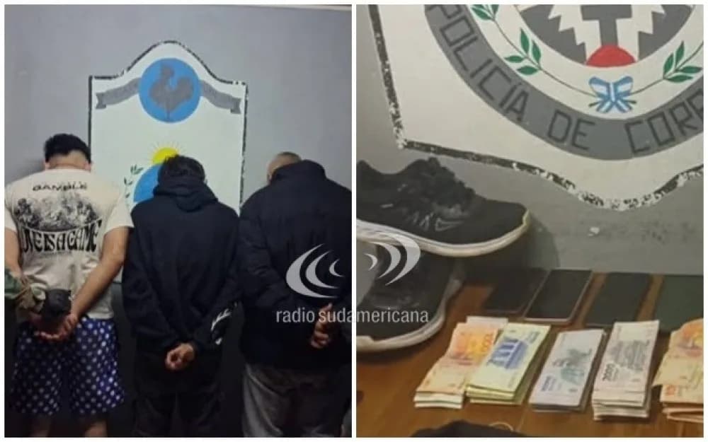 Supuestos presos salían a robar en Santo Tomé: Uno es peligroso