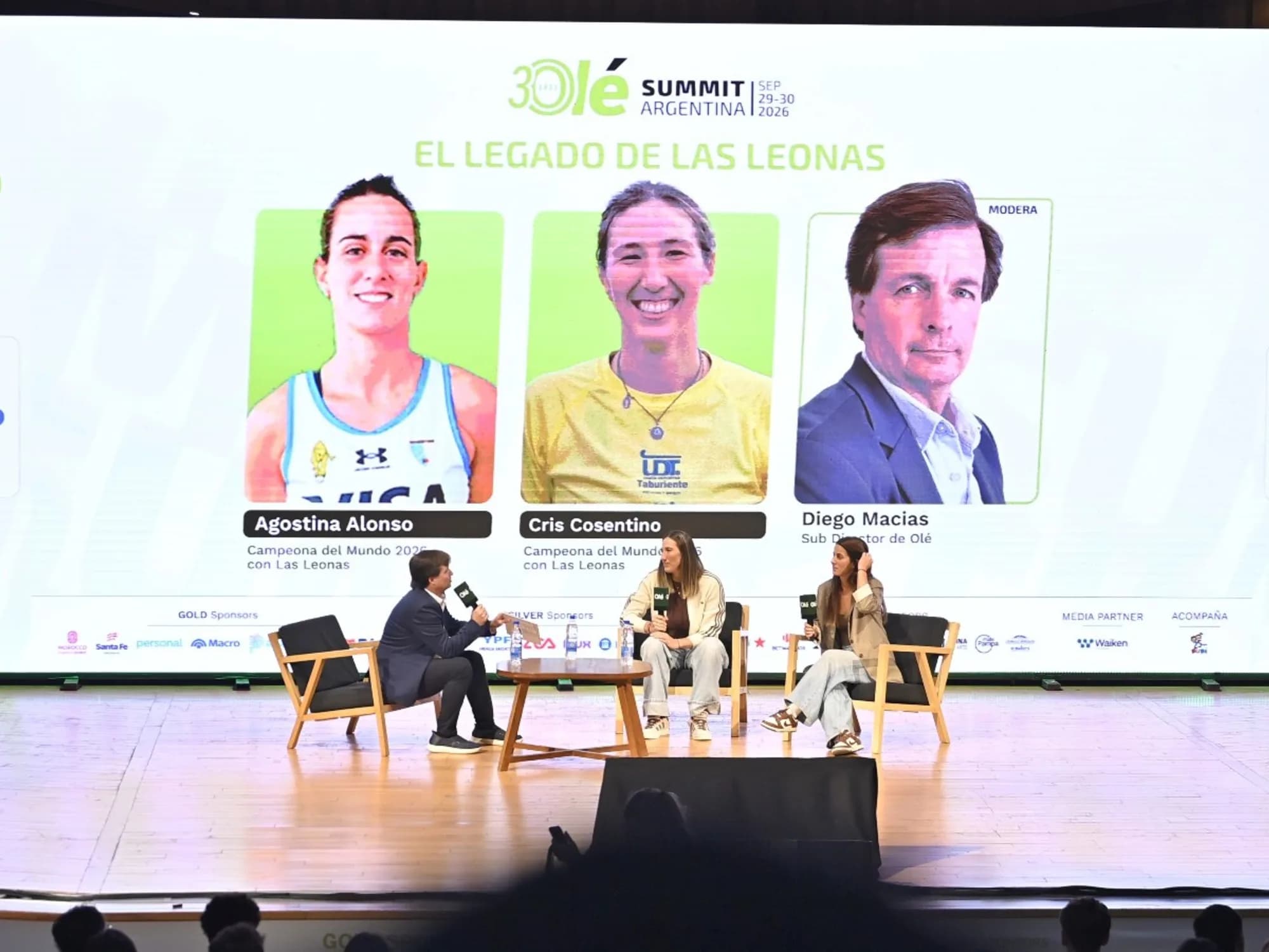 Sofi Martínez y Las Leonas, unidas por los grandes sueños en el Olé Summit 2026