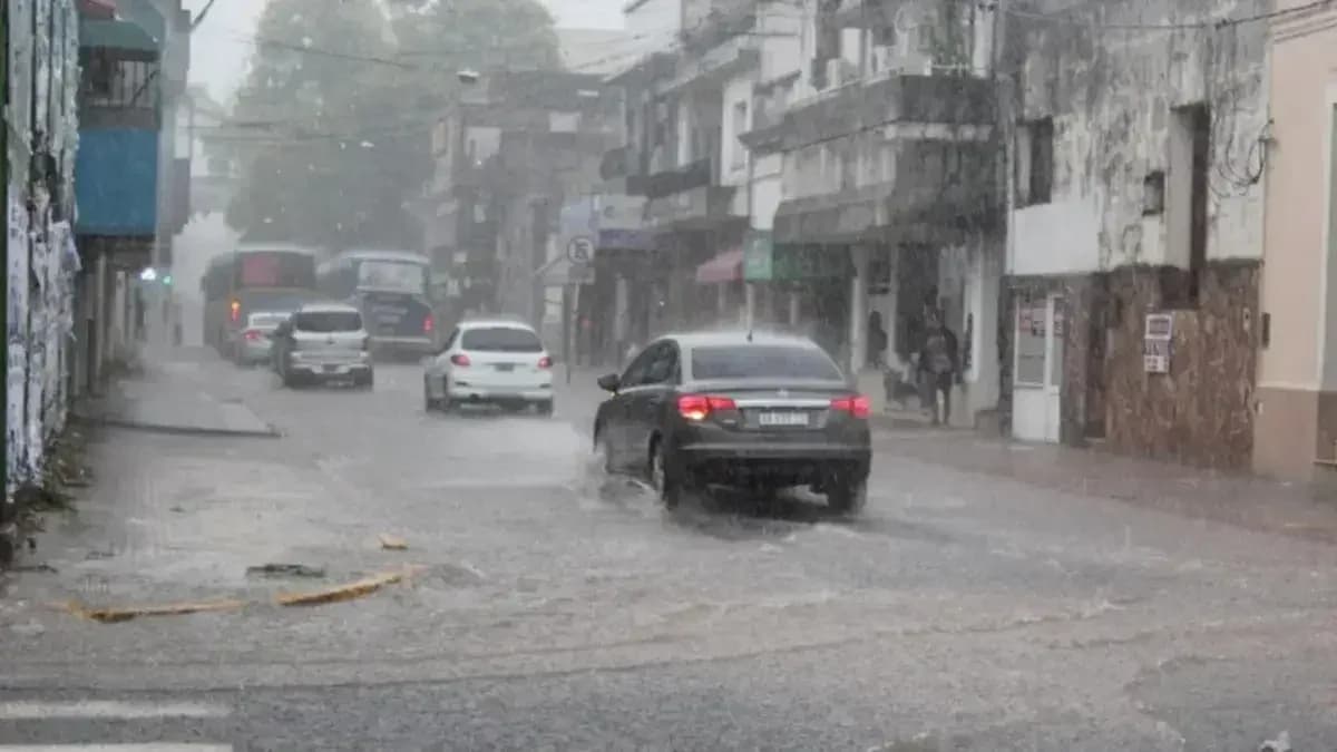 Corrientes tendrá doble alerta por tormentas: cuándo y dónde se esperan las más fuertes