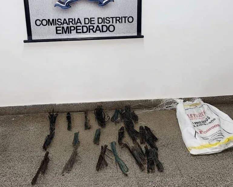 Recuperaron cables de un transformador listos para la venta en Corrientes