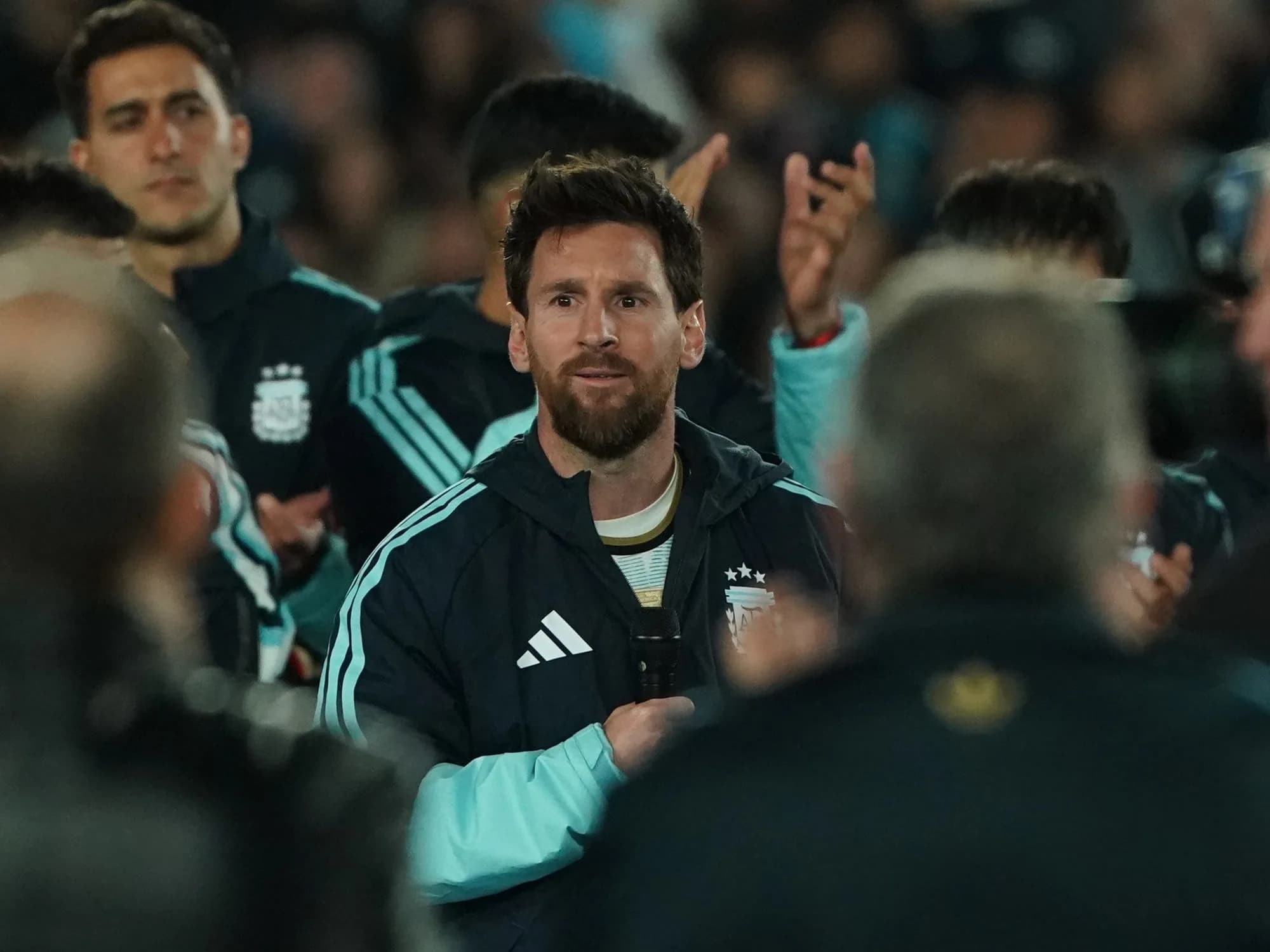 La tajante frase de Messi sobre el Mundial: "No pasó nada raro en la final, el partido con Inglaterra fue un desgaste grande"