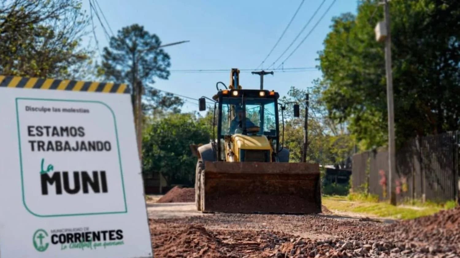 Corrientes: la Comuna colocó 45 mil metros de ripio para mejorar la transitabilidad
