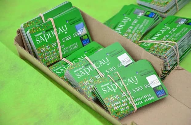 Están habilitadas las Tarjetas Sapucay