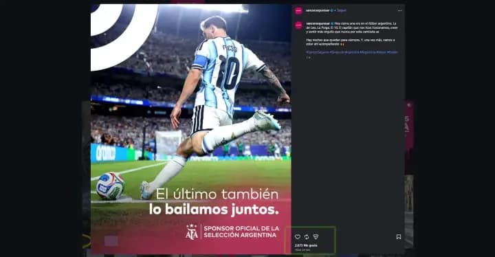 Sancor Seguros deshabilitó los comentarios en Instagram tras los ataques de los hinchas