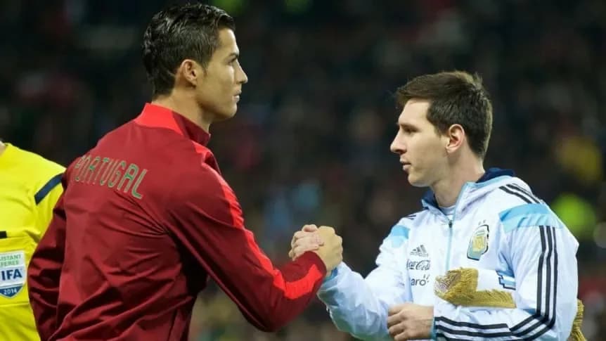 El emotivo mensaje de Cristiano Ronaldo a Lionel Messi tras su despedida de la Selección - TyC Sports