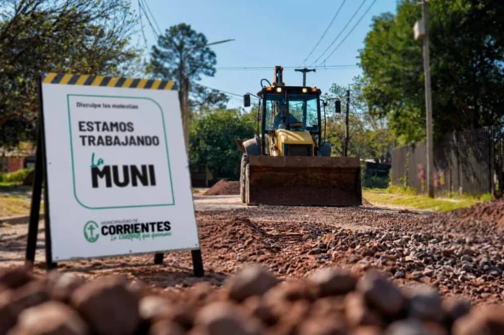 La Municipalidad realizó trabajos de enripiado en 50 barrios