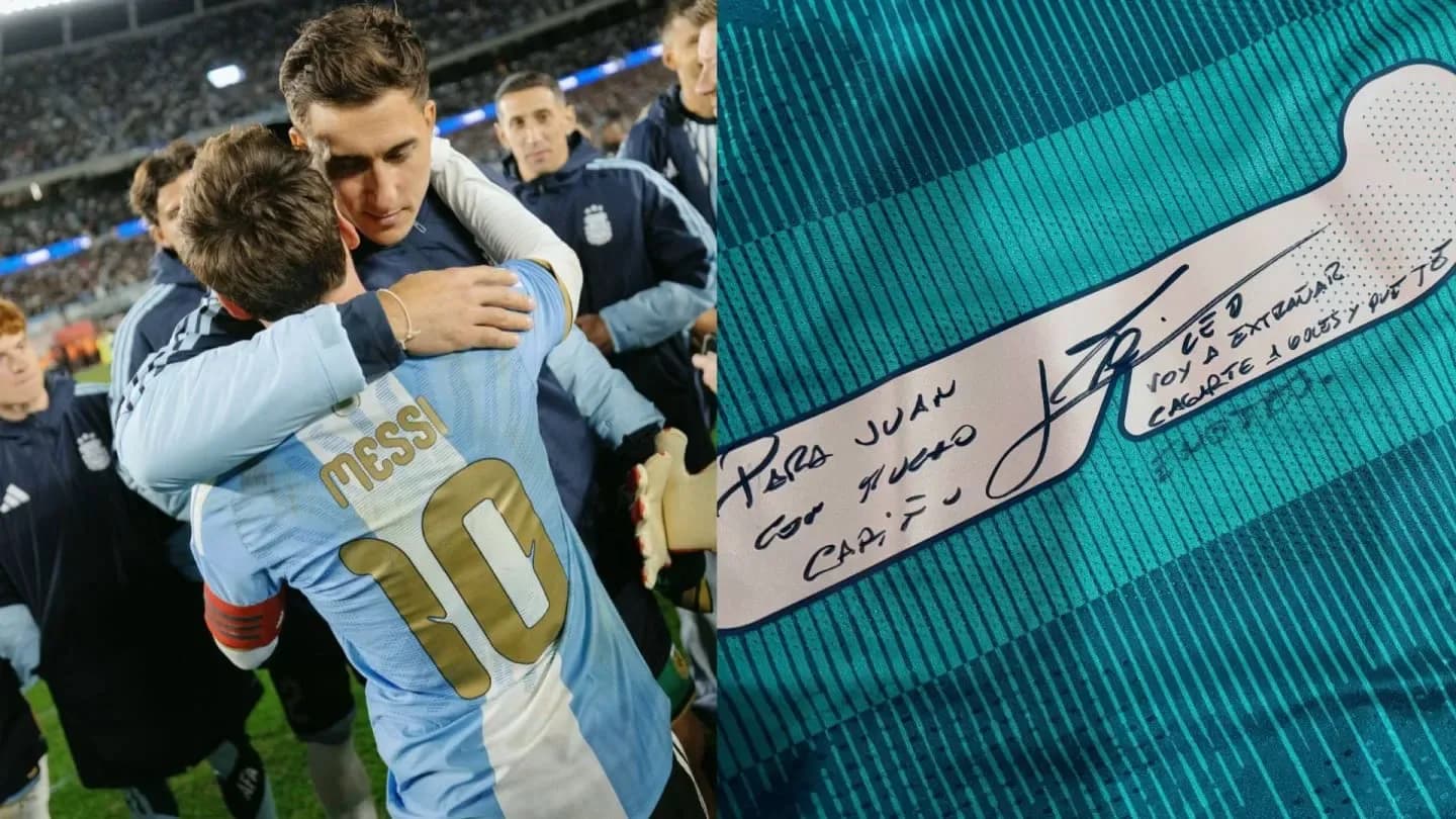 "Voy a extrañar cagarte a goles y que te enojes": la dedicatoria más divertida de Messi a un compañero - TyC Sports