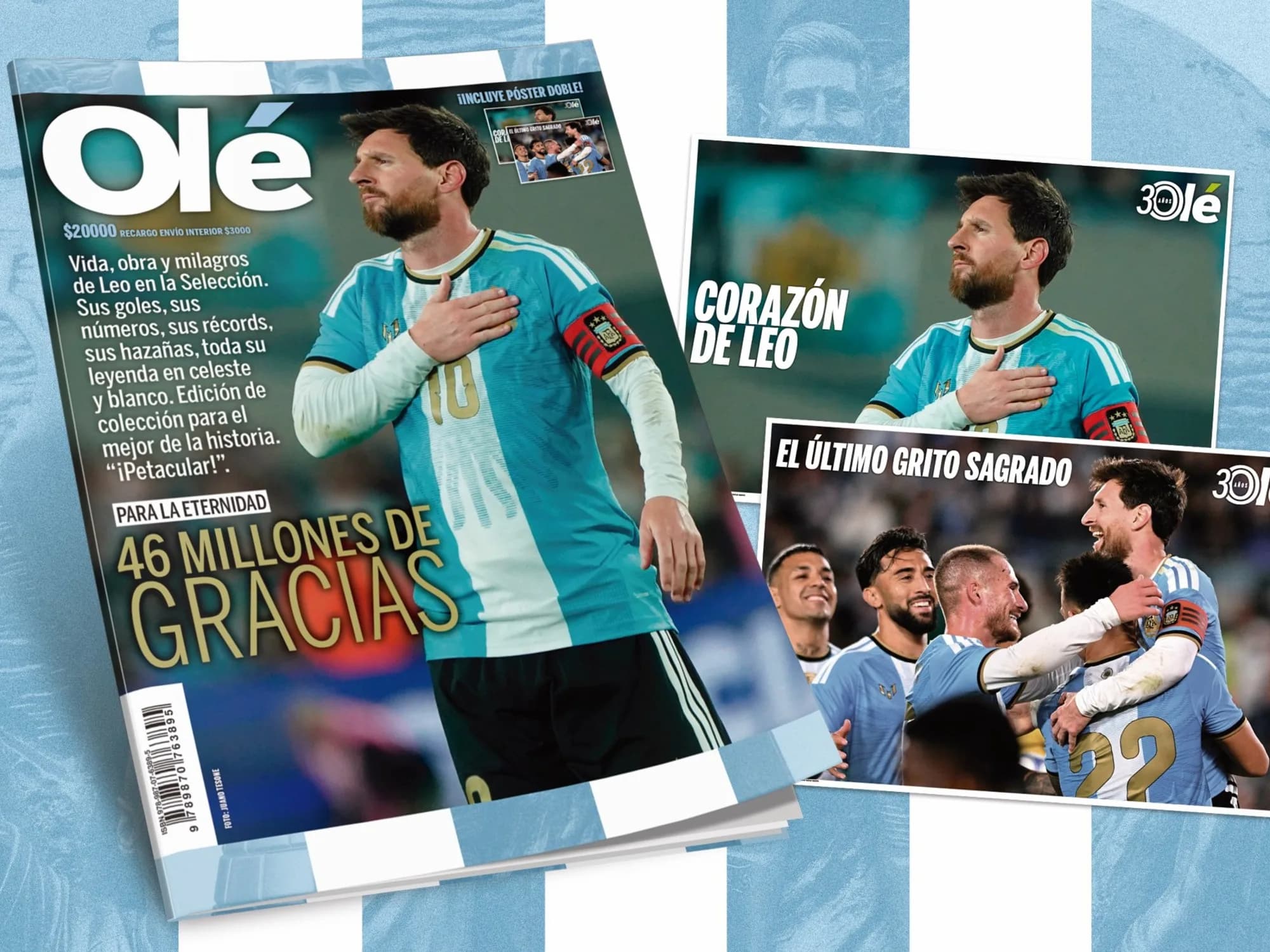Una obra Petacular: el libro de oro de Messi