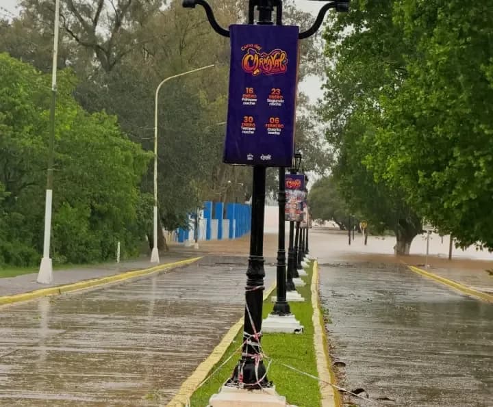El río Uruguay superó el nivel de evacuación en Paso de los Libres