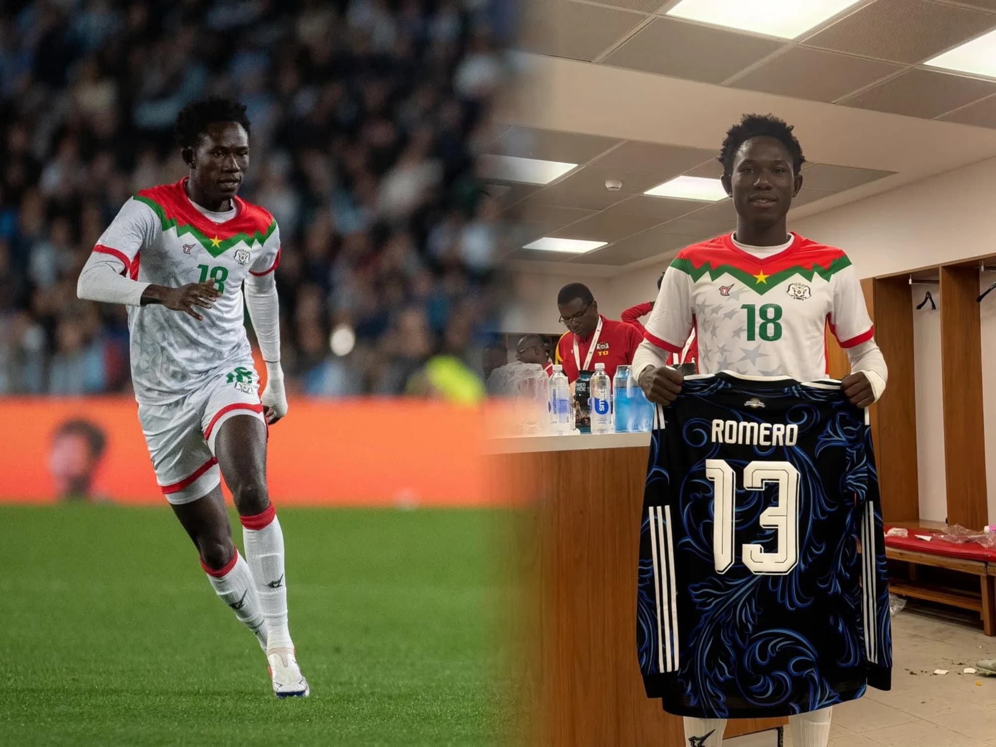 Koné, de Burkina Faso, con Olé: "Ante Argentina jugamos sin dormir"
