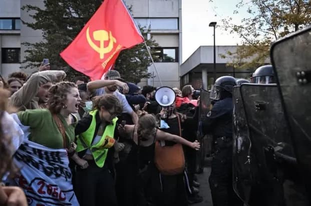 Protestas masivas en Francia: 71.500 estudiantes exigen mejoras educativas y más financiación