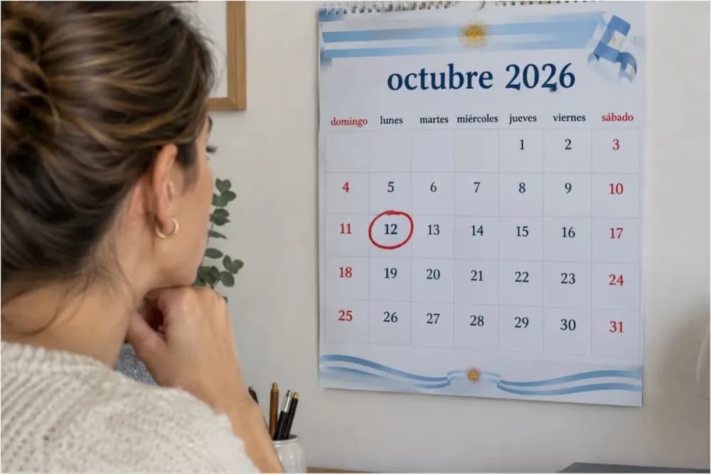 El lunes 12 octubre es feriado nacional y hay fin de semana largo