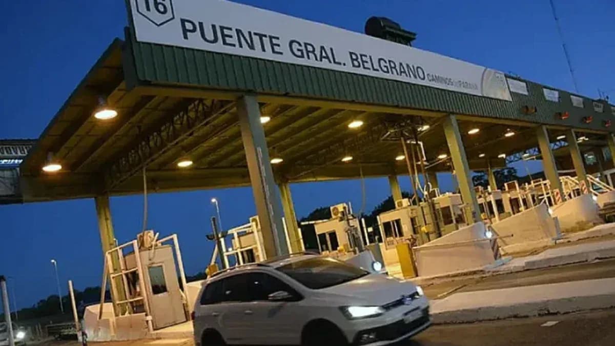 Último día sin peaje en el puente Chaco-Corrientes: así serán las nuevas tarifas