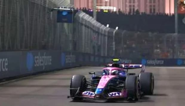 F1: Franco Colapinto rozó la qualy para el sprint de Singapur
