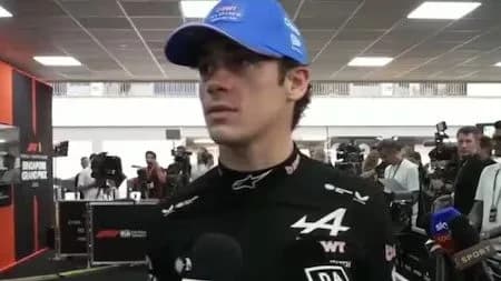 Franco Colapinto lamentó su abandono en el inicio de la Sprint en Singapur