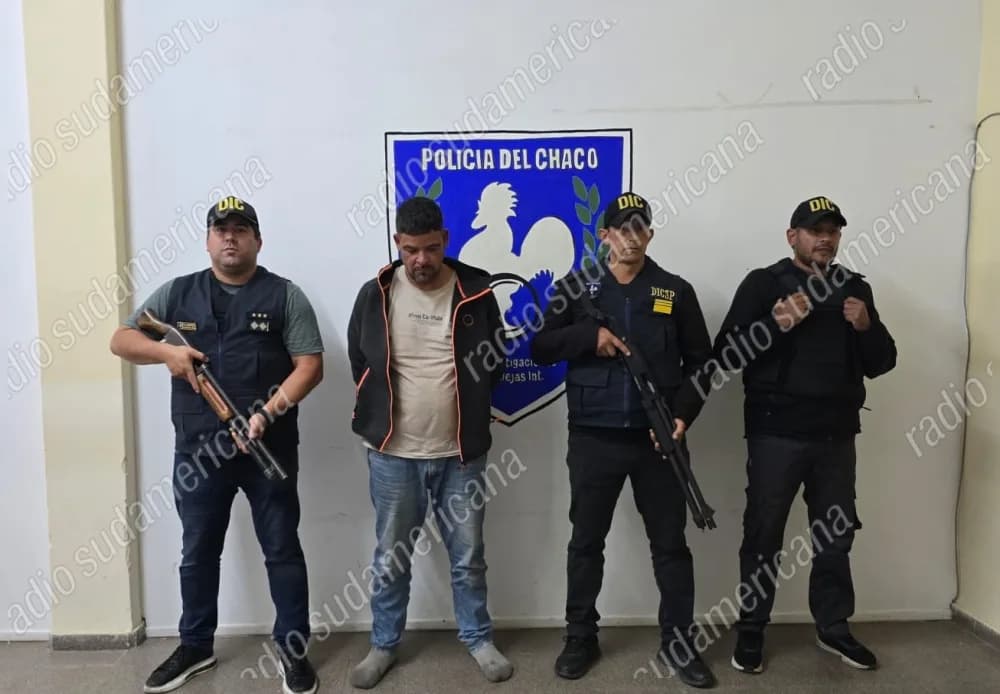 Detuvieron en Chaco a un correntino buscado por doble femicidio en Brasil