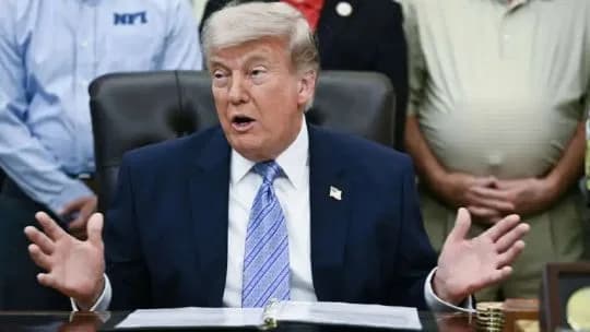 Trump "en pie de guerra" con Noruega por el Nobel de la Paz: "Ni sé quien es esa mujer que ganó"