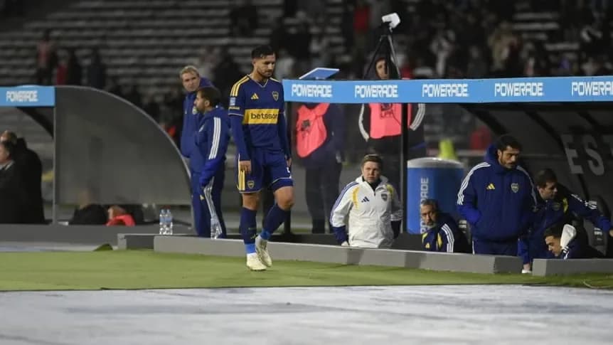 Qué partidos se pierde Paredes por su desgarro - TyC Sports
