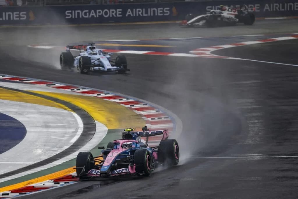 Colapinto largará decimoquinto en el Gran Premio de Singapur