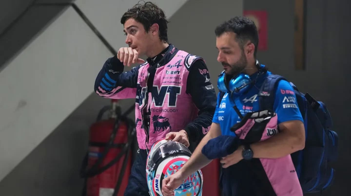 Franco Colapinto se lamentó tras la clasificación en Singapur: “Fue un desastre”