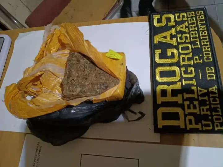 Golpe al narcomenudeo: secuestraron marihuana y detuvieron a un hombre