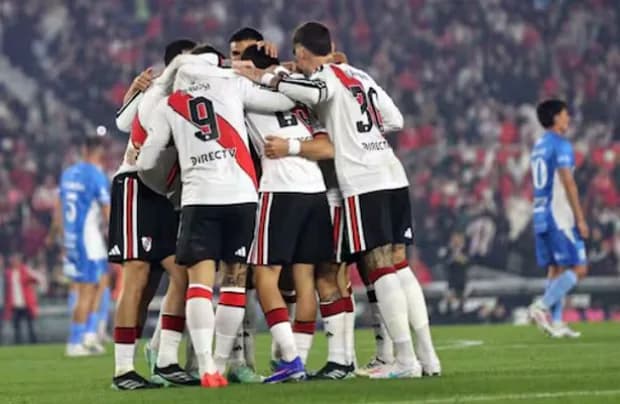 Torneo Clausura: River suma puntos valiosos venciendo a Estudiantes y lo manda al descenso
